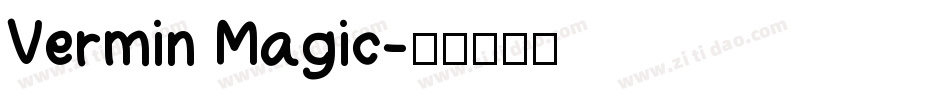 Vermin Magic字体转换